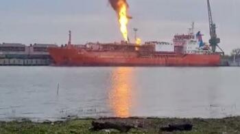 Încă o localitate evacuată, Ceatalchioi, din cauza navei cu GPL lovită de dronă rusească pe Dunăre