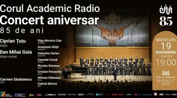 Corul Academic Radio aniversează 85 de ani: concert și sesiune de autografe
