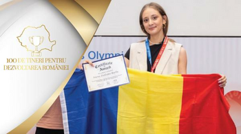 De la 10 pe linie la aur mondial la Olimpiada Internațională de Lingvistică - Ioana Steliana Barbu, în campania „100 (…)