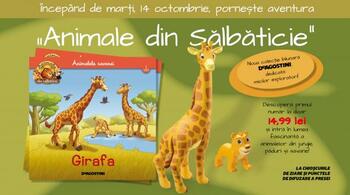 Descoperă lumea fascinantă a animalelor sălbatice cu noua colecție DeAgostini! ​​​​​​​„Animale din Sălbăticie” – (…)
