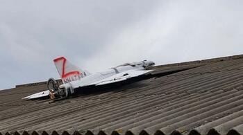 O dronă a căzut peste o casă în Republica Moldova