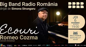 „Ecouri”: concert de jazz dedicat compozitorului și pianistului Romeo Cozma