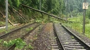 Furtuna lovește Valea Prahovei: Circulația a 11 trenuri de călători, blocată