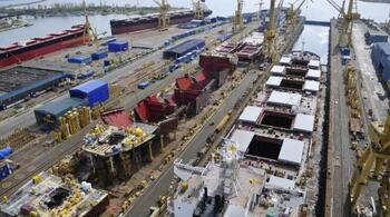 Grevă de avertisment la Navrom Galați. Cerința principală a sindicaliștilor de la BNS