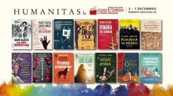 Humanitas, Humanitas Fiction și Humanitas Junior la Gaudeamus – vineri în Pavilionul B2 al Complexului Expoziţional (…)