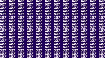 Iluzie optică | Doar cei cu ochi de vultur descoperă numărul 337 în 12 secunde