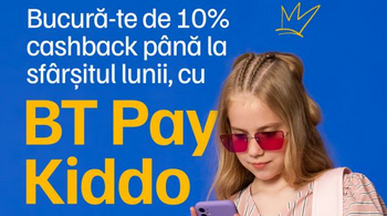 Luna iulie, luna cadourilor de la Banca Transilvania: cashback de 10% la toate tranzacțiile din conturile ”BT Pay (…)