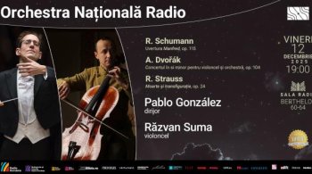 „Moarte și transfigurație” de Richard Strauss, la Sala Radio