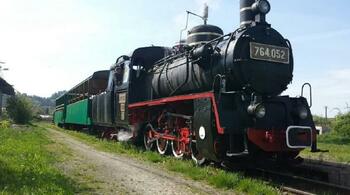 Mocănița de la Sovata, călătoria de poveste care îi farmecă pe turiștii străini