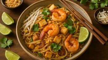 Pad Thai de casă: rețeta originală thailandeză, pas cu pas