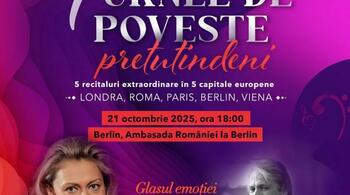 Soprana Iulia Isaev și pianistul Cristian Niculescu, recital în seria Turnee de poveste… pretutindeni, la Berlin, pe (…)