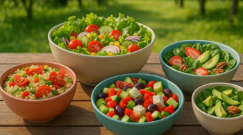 Top 5 salate sănătoase și rapide, perfecte pentru sezonul cald