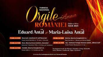 Turneul Național „Orgile României” începe sâmbătă, 12 iulie, la Catedrala Sfântul Iosif din București