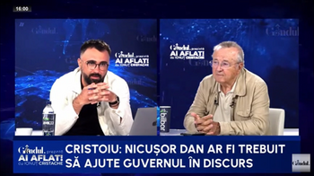 Ion Cristoiu: „Nicușor Dan e BANDIT, îi va mânca pe toți”