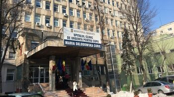 Scandal la Spitalul ‘Marie Curie’ între membrii unei familii și agentul de pază