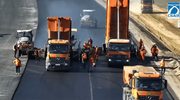 Stadiul lucrărilor pe lotul 2 al Autostrăzii Focșani-Bacău depășește 80%