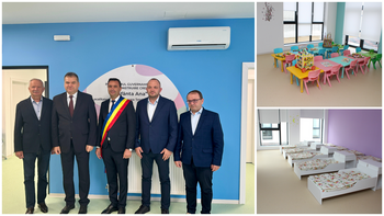 O nouă creșă, în valoare de aproape 12 milioane lei, inaugurată în Țețchea. A fost prezent și ministrul Cseke Attila