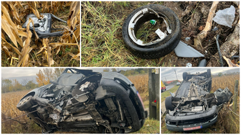 Un șofer băut și cu permisul suspendat a provocat un accident mortal în Bihor. O tânără și-a pierdut viața