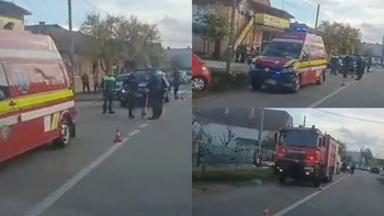 Accident mortal în Marghita. O femeie de 81 de ani a murit după impactul cu o autospecială SMURD