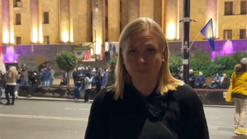 Poliția georgiană a amendat-o pe șefa OSCE pentru că a vizitat un protest