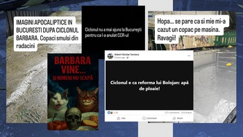 Cum s-a trivializat ideea de ALERTĂ: valuri de glume în lipsa ciclonului. Cum s-au amuzat internauții