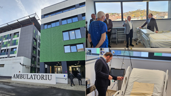 Noul ambulatoriu al Spitalului Județean, inaugurat în prezența Ministrului Sănătății. „Aici este cea mai performantă (…)