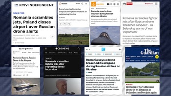 Relatările presei internaționale despre drona rusească din spațiul aerian românesc: „România, cel mai recent stat (…)