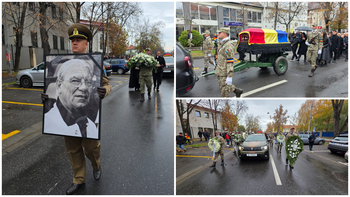 Emeric Ienei este condus pe ultimul drum