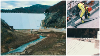 Progres rapid la acumularea Leșu: proiectul trece de jumătate și continuă accelerat