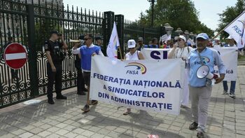 Protest al sindicatelor din administrația publică locală, pe 15 septembrie, în Capitală