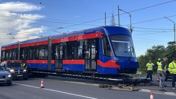 Oradea primește încă un tramvai nou. În total, nouă vehicule moderne până în 2026
