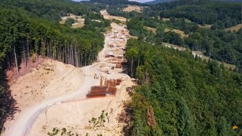Care e stadiul lucrărilor pe prima autostradă montană a României, Sibiu-Pitești, prioritatea zero din infrastructură