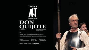 „Don Quijote“, spectacolul Teatrului ACT București, în premieră pe scena Colibri