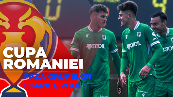 Cupa României, faza grupelor | Concordia Chiajna – FC Hermannstadt e primul meci al zilei