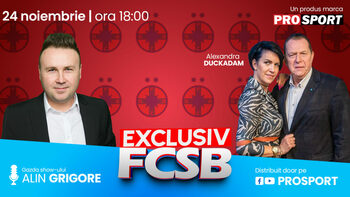 EXCLUSIV FCSB – ediție specială – azi de la 18:00. Un an fără Helmut Duckadam: Alexandra, soția Eroului de la (…)