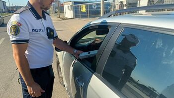 Mehedinţi: Prins de polițiști în trafic cu alcoolemie de 1.33 mg/l alcool în aerul expirat