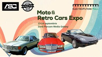 La Electroputere Mall se parchează amintiri prețioase – Expoziția de mașini retro