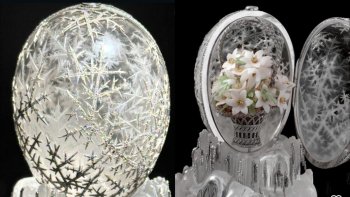 Șoc la licitație! Suma fabuloasă care s-a plătit pentru un ou Fabergé cu 4.5000 de diamante