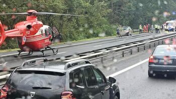 Pietoni accidentaţi mortal de un TIR pe A1