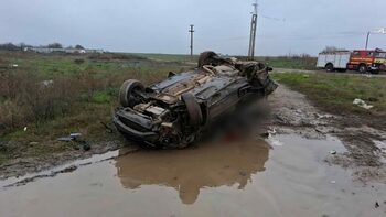 Patru morți și un rănit după ce o maşină a fost lovită de tren