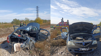 Un șofer în vârstă de 55 de ani și-a pierdut viața într-un teribil accident feroviar, în Găești! Mașina bărbatului a (…)