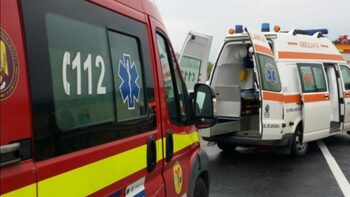 Olt: Patru răniți într-un accident produs la Curtișoara