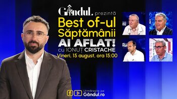 Gândul prezintă Best Of Ai aflat! Cu Ionuț Cristache – vineri, 15 august, de la ora 15.00