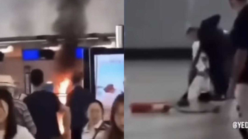 Atac armat în aeroportul din Milano! Turiștii au luat-o la fugă, după ce un bărbat a dat foc ghișeului de check-in: (…)