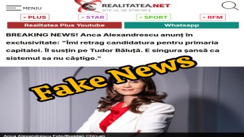 Anca Alexandrescu și realitatea.net, victimele unui fals grosolan. Un fake news lansat pe X anunță retragerea (…)