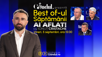 Gândul prezintă Best Of Ai aflat! Cu Ionuț Cristache – vineri, 5 septembrie, de la ora 15.00
