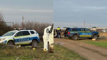 Descoperire șocantă în Oradea! Un cadavru a fost găsit într-o mașină carbonizată