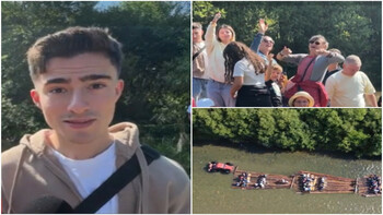 Turist german, fascinat de un loc din România. Fabi a avut parte de o expriență inedită: 