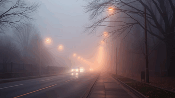 INFOTRAFIC: Ceață densă pe mai multe drumuri din țară. Pe DN 6, în Caraș-Severin, ninge