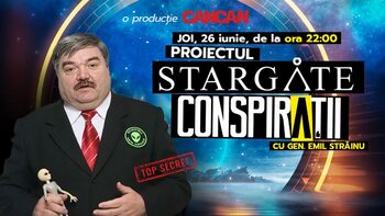 „Conspirații cu gen. Emil Străinu” începe joi, 26 iunie, de la 22:00, LIVE pe YouTube Cancan
